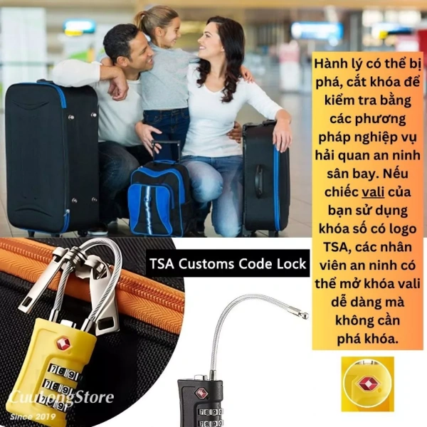 Mặc dù tiện lợi, nhưng một lỗi đơn giản như nhập sai một chữ số có thể biến việc mở vali thành “cơn ác mộng”. (Ảnh 2) Mặc dù tiện lợi, nhưng một lỗi đơn giản như nhập sai một chữ số có thể biến việc mở vali thành “cơn ác mộng”. (Ảnh 2)