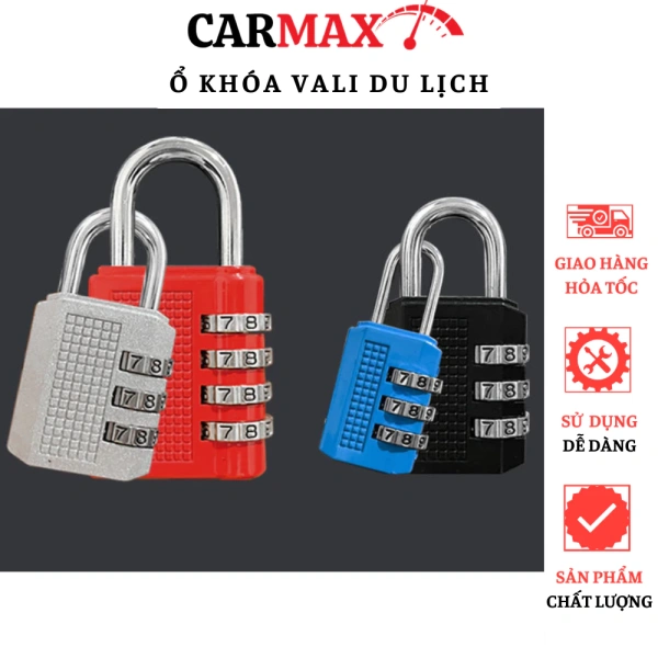 Khóa vali mini 4 chữ số: tiện lợi trong suy nghĩ, khó khăn trong việc ghi nhớ mã - Ảnh 1 Khóa vali mini 4 chữ số: tiện lợi trong suy nghĩ, khó khăn trong việc ghi nhớ mã - Ảnh 1