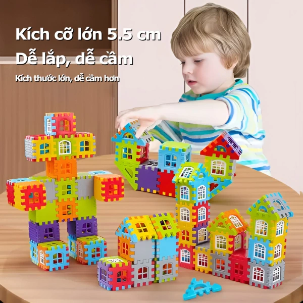 Mặc dù tiềm năng to lớn, không phải mọi trẻ em đều dễ dàng “gắn kết” các mảnh khối thành hình hoàn chỉnh. (Ảnh 2)
