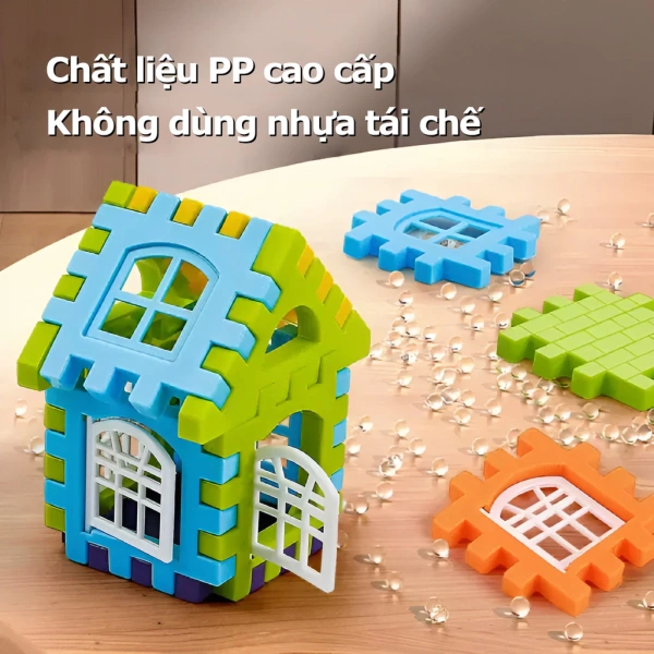 Để khối lắp ghép thực sự phát huy công năng giáo dục, cần cân nhắc ba yếu tố chính: chất liệu, thiết kế và mức độ đa dạng. (Ảnh 3)