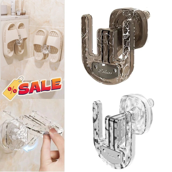 Không cần khoan đục, cách treo dép trong phòng tắm lại tiết kiệm không gian hơn người ta nghĩ - Ảnh 1