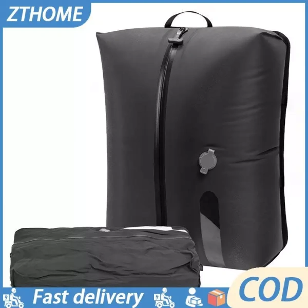 Không còn chỗ trong vali cho tới khi khám phá cách nén không khí giúp tiết kiệm đến 60 % không gian hành lý. - Ảnh 1