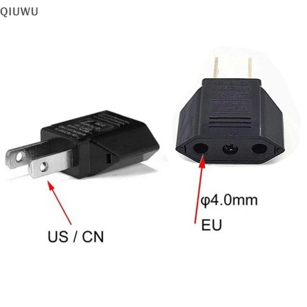 Hầu hết các bộ chuyển đổi du lịch sẽ dán tem nhãn ghi rõ điện áp đầu vào (Input) và đầu ra (Output). (Ảnh 3)