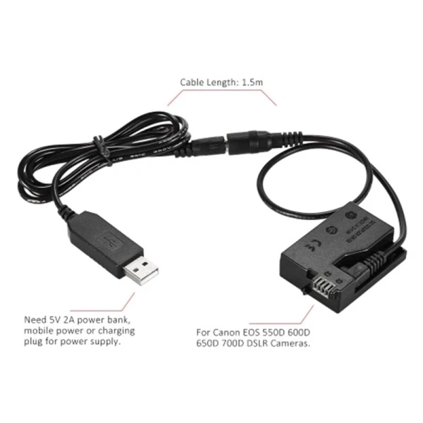 Máy ảnh DSLR của Canon, như nhiều dòng DSLR khác, không chỉ phụ thuộc vào pin để cấp điện cho cảm biến mà còn cho các thành phần quan trọng khác: màn hình LCD, hệ thống lấy nét tự động, và cả tính năng truyền dữ liệu qua cổng USB. (Ảnh 2) Máy ảnh DSLR của Canon, như nhiều dòng DSLR khác, không chỉ phụ thuộc vào pin để cấp điện cho cảm biến mà còn cho các thành phần quan trọng khác: màn hình LCD, hệ thống lấy nét tự động, và cả tính năng truyền dữ liệu qua cổng USB. (Ảnh 2)