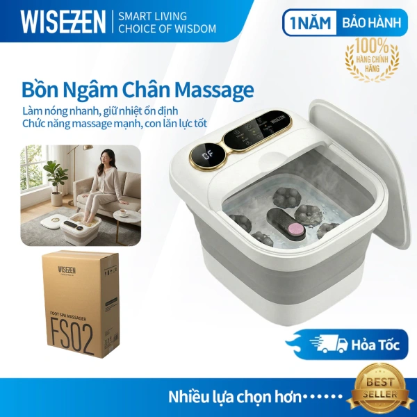 Không ngờ bồn ngâm chân massage gấp gọn tự động lại trở thành thói quen giảm căng thẳng sau giờ làm - Ảnh 1