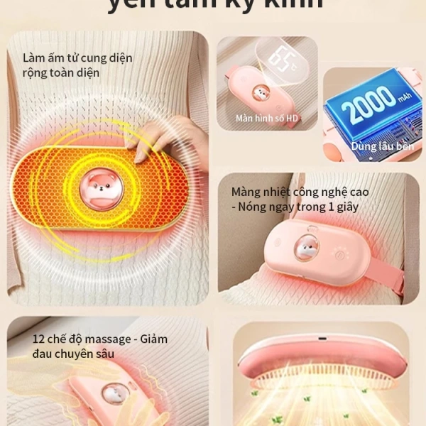Không phải tất cả các loại đai massage đều tạo ra hiệu ứng ấm áp kéo dài. (Ảnh 2)