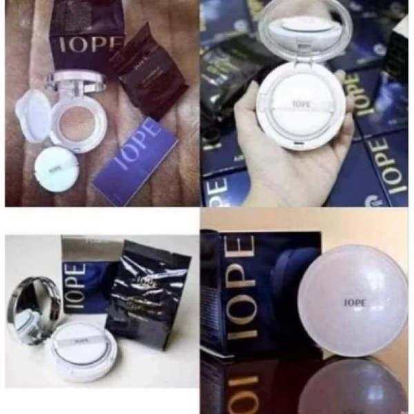 Trên thị trường hiện nay, phấn nước thường được bán trong ba loại bao bì chính: hộp nhựa có nắp lò xo, hộp kim loại có nắp vặn, và hộp xanh lope kèm lõi bột. (Ảnh 3) Trên thị trường hiện nay, phấn nước thường được bán trong ba loại bao bì chính: hộp nhựa có nắp lò xo, hộp kim loại có nắp vặn, và hộp xanh lope kèm lõi bột. (Ảnh 3)