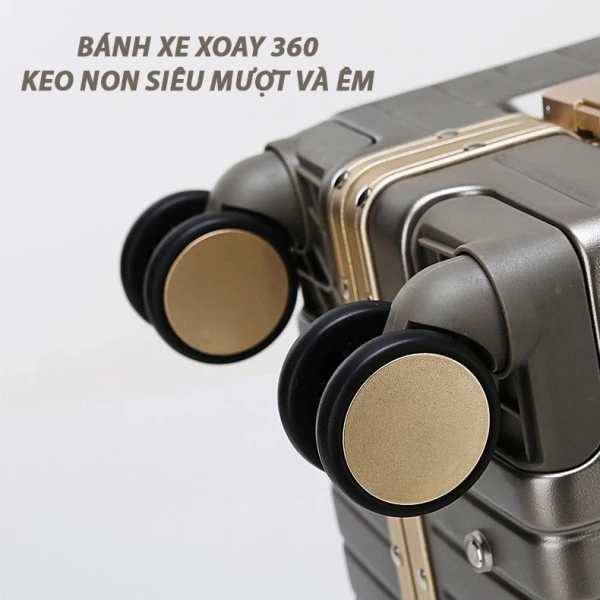 Với các thiết kế hiện đại như khung nhôm khóa sắp và vỏ ABS, vali giá rẻ ngày nay có khả năng chịu lực tốt, đủ đáp ứng nhu cầu di chuyển thường ngày. (Ảnh 5) Với các thiết kế hiện đại như khung nhôm khóa sắp và vỏ ABS, vali giá rẻ ngày nay có khả năng chịu lực tốt, đủ đáp ứng nhu cầu di chuyển thường ngày. (Ảnh 5)