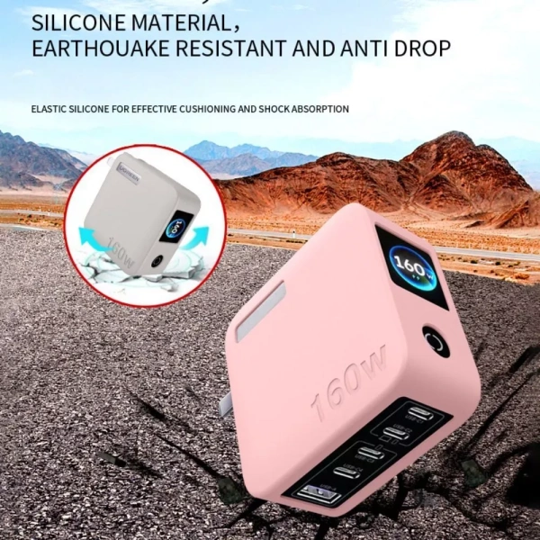 Lớp silicone bảo vệ màu trơn và chống bụi thực sự kéo dài tuổi thọ sạc du lịch hơn dự đoán. - Ảnh 4 Lớp silicone bảo vệ màu trơn và chống bụi thực sự kéo dài tuổi thọ sạc du lịch hơn dự đoán. - Ảnh 4