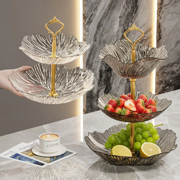 Lớp trong suốt của khay đựng trái cây đa tầng thường khiến việc làm sạch khó khăn hơn dự đoán - Ảnh 1