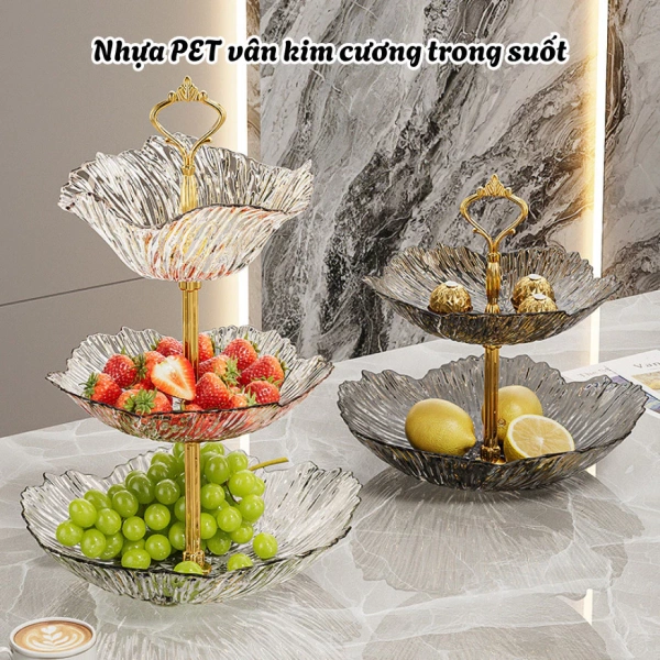 Lớp trong suốt của khay đựng trái cây đa tầng thường khiến việc làm sạch khó khăn hơn dự đoán - Ảnh 4