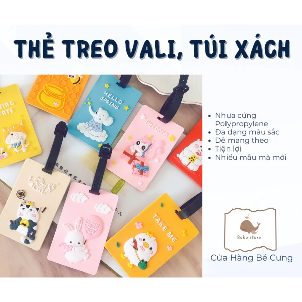 Màu sắc đa dạng của thẻ treo vali cho bé khiến bố mẹ nhận ra khó khăn trong việc phân biệt hành lý khi di chuyển - Ảnh 1