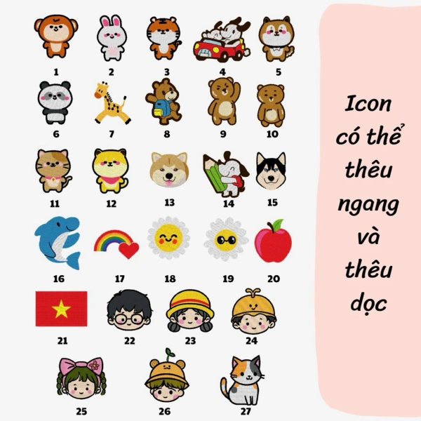 Một trong những lựa chọn được nhiều phụ huynh quan tâm hiện nay là thẻ tên canvas gắn balo của (SIZE CƠ BẢN) THẺ TÊN/ NAME TAG THÊU TÊN BẰNG VẢI CANVAS GẮN BALO/CẶP/TÚI XÁCH CHO BÉ ĐI HỌC. (Ảnh 4) Một trong những lựa chọn được nhiều phụ huynh quan tâm hiện nay là thẻ tên canvas gắn balo của (SIZE CƠ BẢN) THẺ TÊN/ NAME TAG THÊU TÊN BẰNG VẢI CANVAS GẮN BALO/CẶP/TÚI XÁCH CHO BÉ ĐI HỌC. (Ảnh 4)