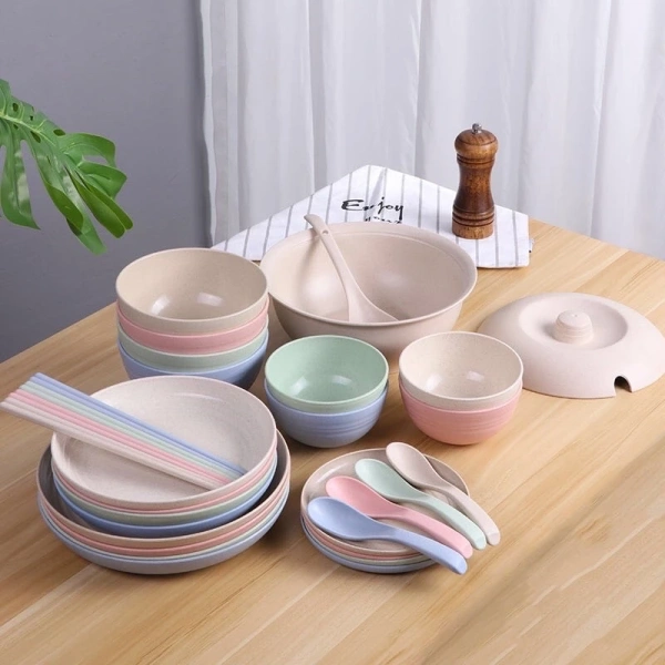 Màu sắc tươi mới của bát đĩa lúa mạch thu hút bé ăn dặm, nhưng độ bền sau nhiều lần rửa vẫn là câu hỏi của phụ huynh - Ảnh 5 Màu sắc tươi mới của bát đĩa lúa mạch thu hút bé ăn dặm, nhưng độ bền sau nhiều lần rửa vẫn là câu hỏi của phụ huynh - Ảnh 5
