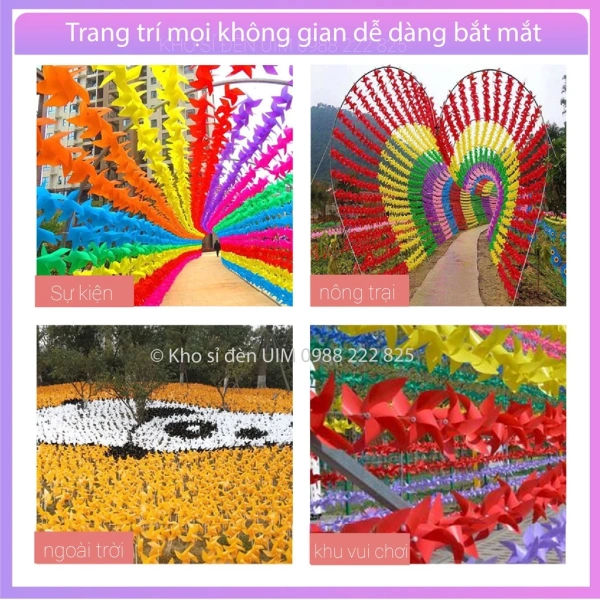 Hầu hết các chong chóng được làm từ nhựa PVC hoặc nhựa dẻo khác. (Ảnh 3)