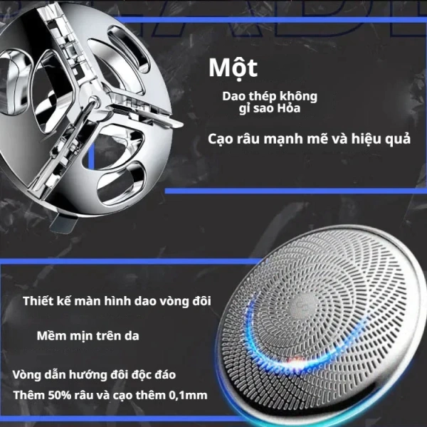Thời lượng pin là tiêu chí quan trọng nhất khi đánh giá một máy cạo râu điện du lịch. (Ảnh 3)