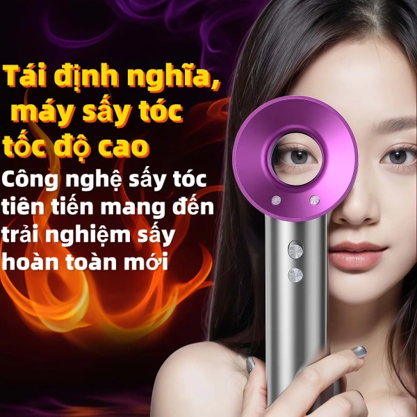 Đây là một trong những mẫu máy sấy tóc “smart” đang được quảng cáo mạnh mẽ trên các sàn thương mại điện tử. (Ảnh 4) Đây là một trong những mẫu máy sấy tóc “smart” đang được quảng cáo mạnh mẽ trên các sàn thương mại điện tử. (Ảnh 4)