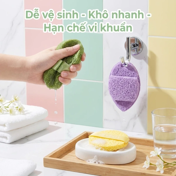 Mềm như bông nở: bọt biển rửa mặt có thể khiến da nhạy cảm mất độ ẩm sau vài tuần - Ảnh 4 Mềm như bông nở: bọt biển rửa mặt có thể khiến da nhạy cảm mất độ ẩm sau vài tuần - Ảnh 4
