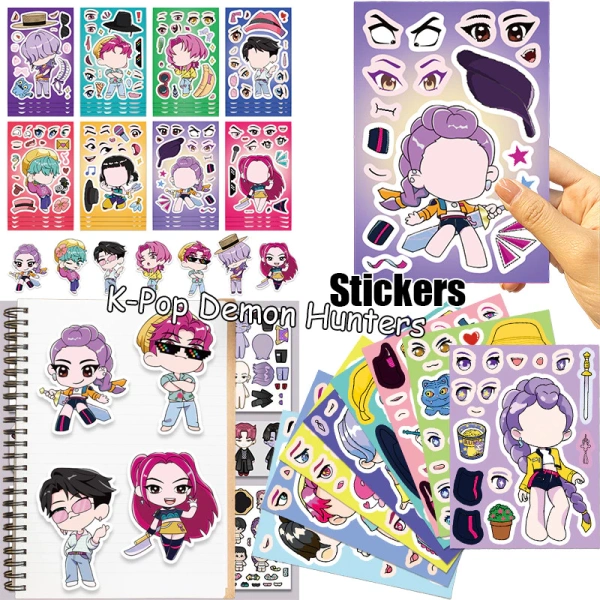 Miếng dán Kpop DIY cho trẻ em: Khi chất dính dễ bong, trò chơi sáng tạo lại trở thành thử thách. - Ảnh 1 Miếng dán Kpop DIY cho trẻ em: Khi chất dính dễ bong, trò chơi sáng tạo lại trở thành thử thách. - Ảnh 1