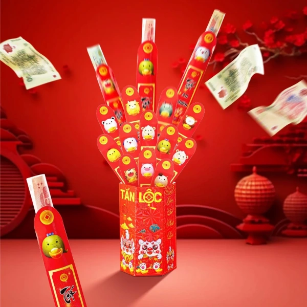 Với sự phát triển của thị trường, hiện nay có rất nhiều mẫu bao lì xì từ truyền thống đến hiện đại. (Ảnh 4)