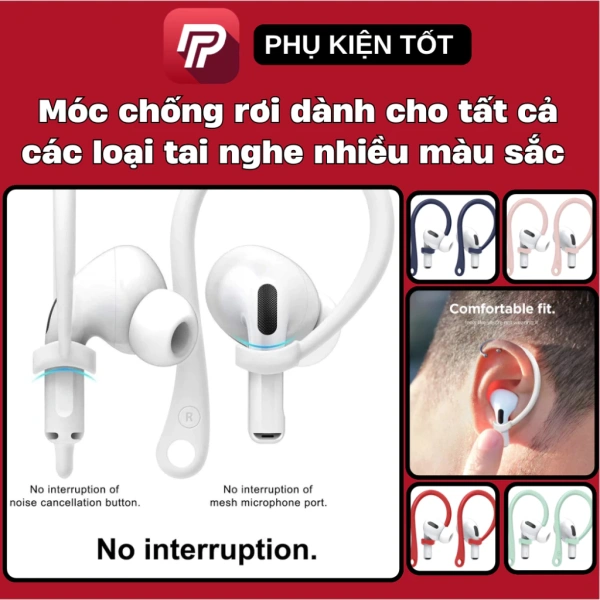 Móc chống rơi cho tai nghe: chi tiết nhỏ thường bị bỏ qua cho tới khi tập luyện dài. - Ảnh 1 Móc chống rơi cho tai nghe: chi tiết nhỏ thường bị bỏ qua cho tới khi tập luyện dài. - Ảnh 1