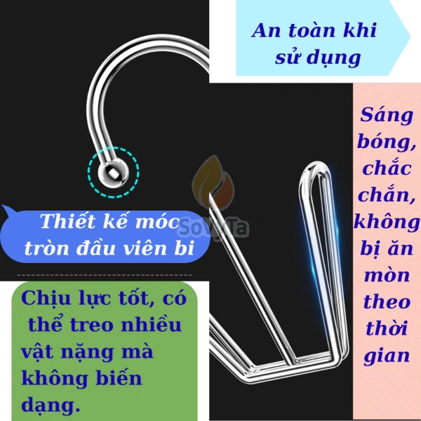 Những tính năng trên giải thích tại sao nhiều gia đình, ký túc xá và nhà trọ ngày càng ưa chuộng bộ 2 móc treo giày inox, một giải pháp không chỉ tiết kiệm không gian mà còn bảo vệ giày khỏi ẩm mốc và mùi hôi. (Ảnh 3)