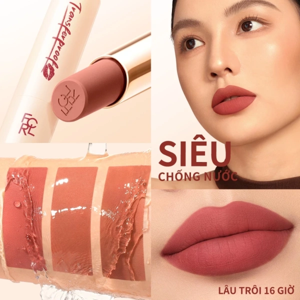 Sản phẩm này được thiết kế để đáp ứng cả nhu cầu “độ bám màu cao” và “độ ẩm cho môi”. (Ảnh 5) Sản phẩm này được thiết kế để đáp ứng cả nhu cầu “độ bám màu cao” và “độ ẩm cho môi”. (Ảnh 5)