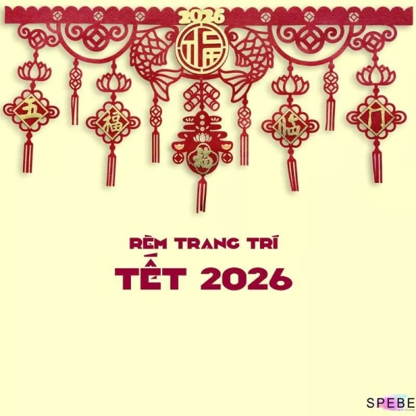 Một chi tiết nhỏ của dây treo màu đỏ trong không gian Tết 2026 có thể làm thay đổi cảm giác ấm cúng bất ngờ - Ảnh 1
