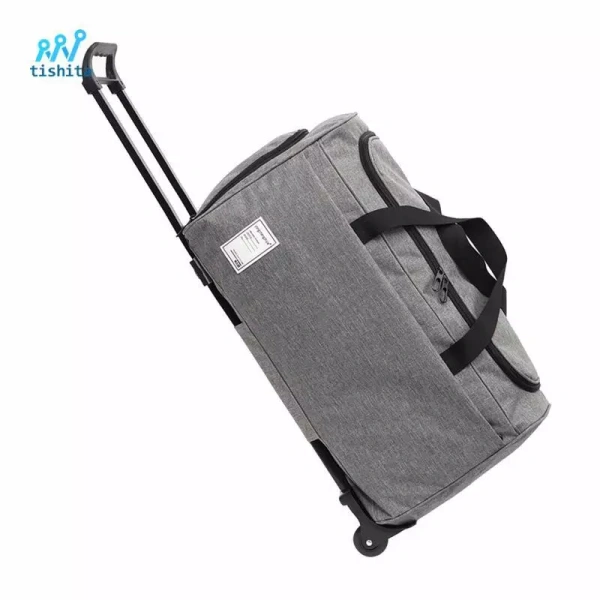 Một chiếc túi duffel có bánh xe gập lại thực sự giảm phiền toái khi mang giày và đồ công tác trong hành trình dài - Ảnh 1 Một chiếc túi duffel có bánh xe gập lại thực sự giảm phiền toái khi mang giày và đồ công tác trong hành trình dài - Ảnh 1