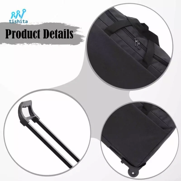 Dựa trên các tiêu chí ở mục 3 và các trải nghiệm thực tế, Túi Duffel Bánh Xe Cán Duffel Túi Có Bánh Xe Có Thể Gập Lại Vải Oxford Chống Thấm Nước Du Lịch Hành Lý Hạng Nặng Giày Ngăn Thích Hợp Cho Doanh Nhân là một mẫu đáng cân nhắc. (Ảnh 5) Dựa trên các tiêu chí ở mục 3 và các trải nghiệm thực tế, Túi Duffel Bánh Xe Cán Duffel Túi Có Bánh Xe Có Thể Gập Lại Vải Oxford Chống Thấm Nước Du Lịch Hành Lý Hạng Nặng Giày Ngăn Thích Hợp Cho Doanh Nhân là một mẫu đáng cân nhắc. (Ảnh 5)