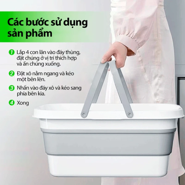 Việc sở hữu một chiếc xô có thể “đổi vai” trong nhiều tình huống giúp tối ưu hoá không gian lưu trữ và giảm số lượng vật dụng trong nhà. (Ảnh 5) Việc sở hữu một chiếc xô có thể “đổi vai” trong nhiều tình huống giúp tối ưu hoá không gian lưu trữ và giảm số lượng vật dụng trong nhà. (Ảnh 5)