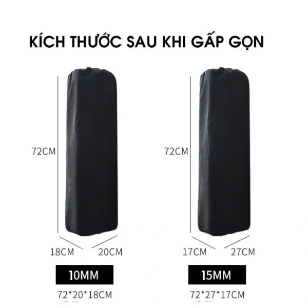 Như vậy, so với những lựa chọn truyền thống, nệm gấp gọn mang lại “tính di động + tính đa năng” cao, phù hợp với xu hướng làm việc linh hoạt hiện nay. (Ảnh 3)