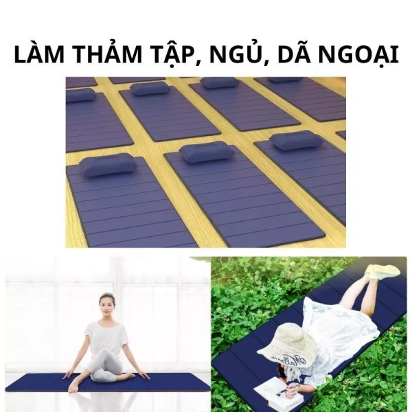 Những lợi thế của nệm gấp gọn không chỉ ở thiết kế mà còn ở cách chăm sóc, giữ gìn. (Ảnh 5)