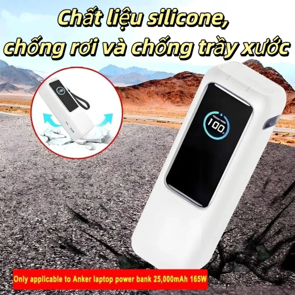 Một tháng dùng vỏ silicone chống sốc, bất ngờ bụi hầu như không bám vào pin dự phòng - Ảnh 3 Một tháng dùng vỏ silicone chống sốc, bất ngờ bụi hầu như không bám vào pin dự phòng - Ảnh 3
