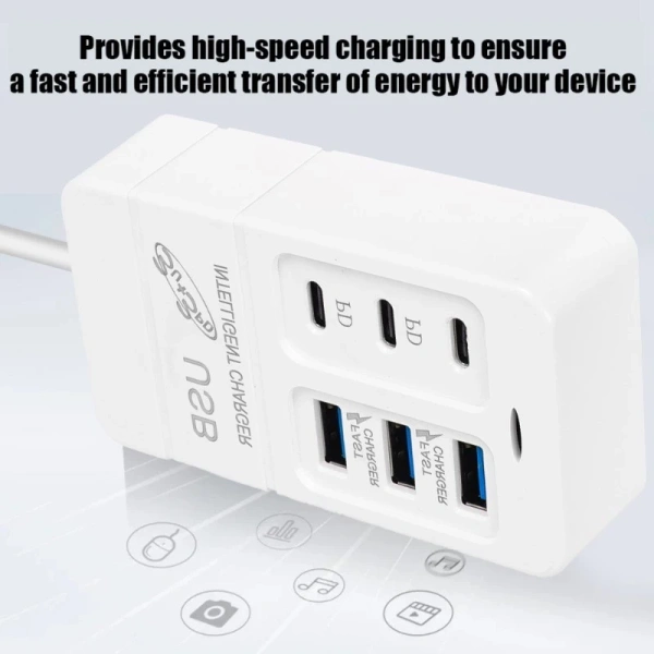 Một tuần di chuyển liên tục lộ rõ lợi thế bất ngờ của ổ cắm sạc USB đa cổng 35W trong túi xách - Ảnh 5 Một tuần di chuyển liên tục lộ rõ lợi thế bất ngờ của ổ cắm sạc USB đa cổng 35W trong túi xách - Ảnh 5
