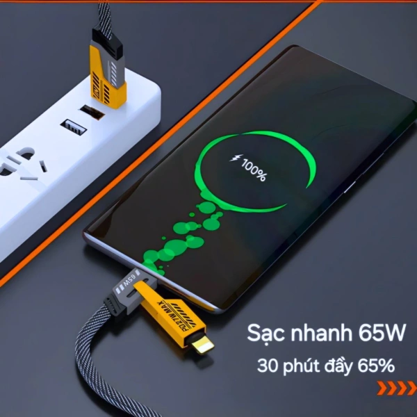 Khả năng truyền dữ liệu của cáp đa năng cũng không thua kém. (Ảnh 4) Khả năng truyền dữ liệu của cáp đa năng cũng không thua kém. (Ảnh 4)
