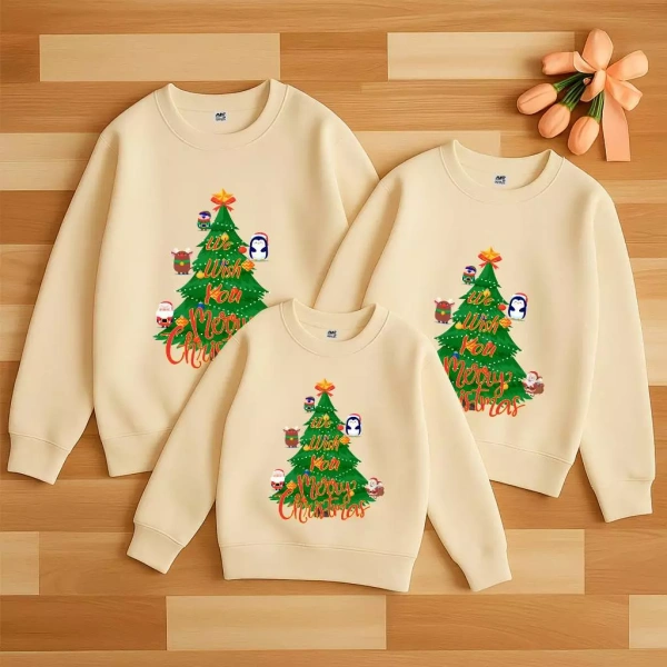 Đối với những gia đình đang tìm kiếm một mẫu áo sweater dày, ấm áp, dễ phối và không gây ngứa, áo sweater NOEL 2026 là một đề xuất đáng cân nhắc. (Ảnh 5)