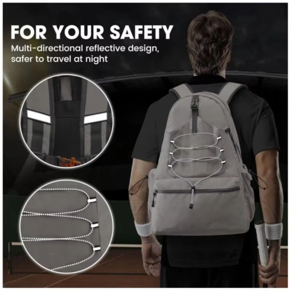 Hiện có ba nhóm chất liệu chính được áp dụng cho túi vợt tennis có tính năng chống thấm: polyester phủ PU, nylon phủ PVC, và hợp chất đa lớp (laminate). (Ảnh 3)