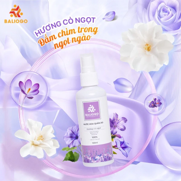 Một trong những lựa chọn phổ biến hiện nay là Nước hoa quần áo Bali Ogo 100ml. (Ảnh 5)