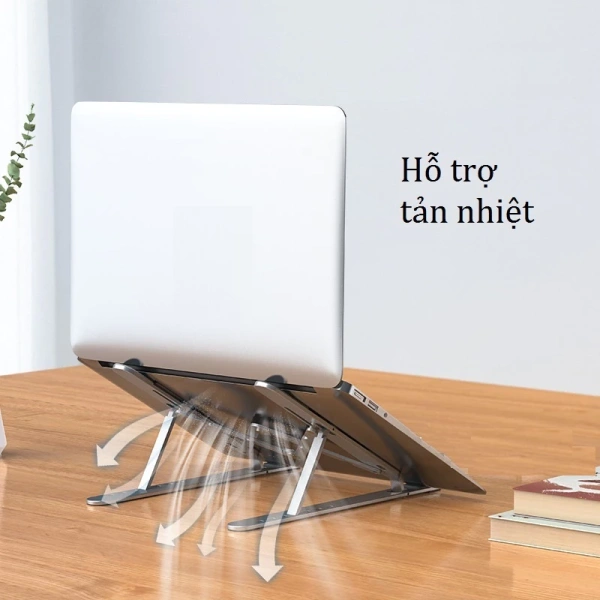 Giá đỡ laptop không chỉ là một công cụ hỗ trợ sức khỏe; nó còn mang lại điểm cộng về tính tiện lợi. (Ảnh 2) Giá đỡ laptop không chỉ là một công cụ hỗ trợ sức khỏe; nó còn mang lại điểm cộng về tính tiện lợi. (Ảnh 2)