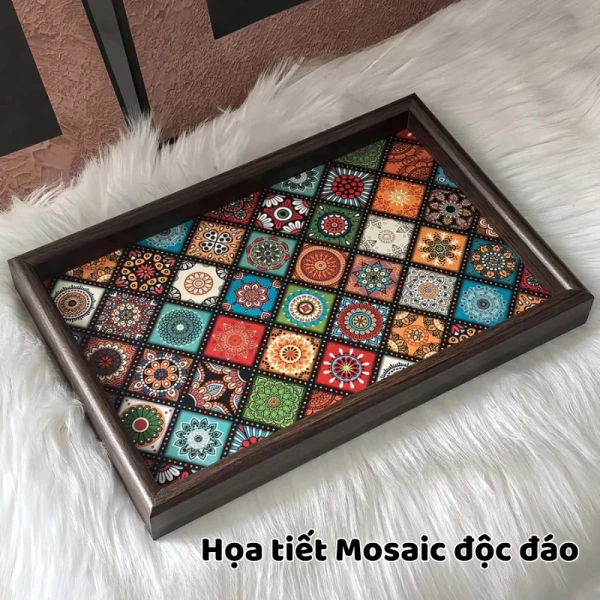 Một ví dụ thực tế: Sản phẩm “Khay Trà Gỗ GoMarket Họa Tiết Mosaic” đáp ứng đa phần những tiêu chí trên. (Ảnh 4) Một ví dụ thực tế: Sản phẩm “Khay Trà Gỗ GoMarket Họa Tiết Mosaic” đáp ứng đa phần những tiêu chí trên. (Ảnh 4)