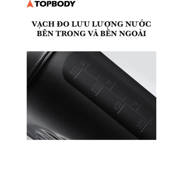 Một lựa chọn thực tế cho những ai muốn vừa có dung tích phù hợp vừa giảm thiểu nguy cơ trượt là bình nước tập gym thể thao 600ml TOPFIT TOPBODY - BNGYM03. (Ảnh 4) Một lựa chọn thực tế cho những ai muốn vừa có dung tích phù hợp vừa giảm thiểu nguy cơ trượt là bình nước tập gym thể thao 600ml TOPFIT TOPBODY - BNGYM03. (Ảnh 4)