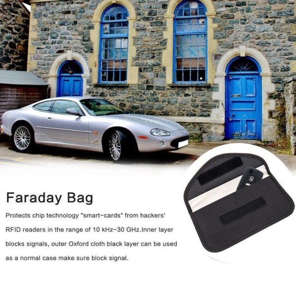 Trong số các sản phẩm bảo vệ RFID đang lưu hành, DYRUIDOJ Túi Faraday Sáng Tạo 1PC Chặn Tín Hiệu thu hút sự chú ý bởi thiết kế dành riêng cho chìa khóa xe (fob) và các thẻ nhạy cảm. (Ảnh 4)