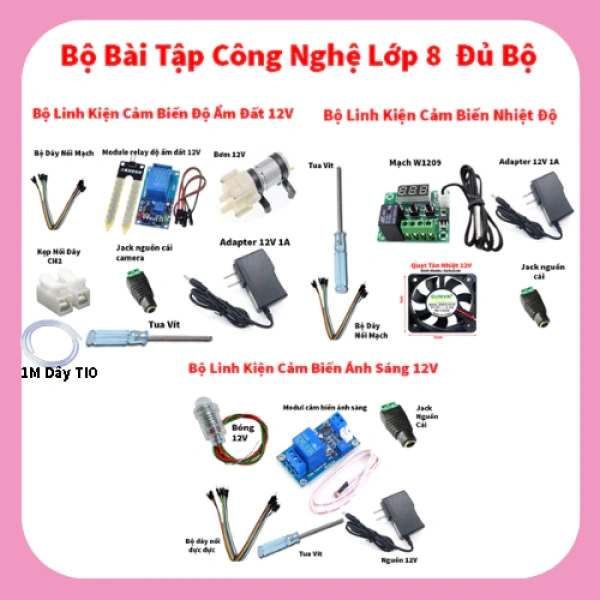 Nếu không có cảm biến nhiệt độ, độ ẩm, ánh sáng trong lớp 8, môi trường học sẽ dễ bị lãng quên - Ảnh 1 Nếu không có cảm biến nhiệt độ, độ ẩm, ánh sáng trong lớp 8, môi trường học sẽ dễ bị lãng quên - Ảnh 1