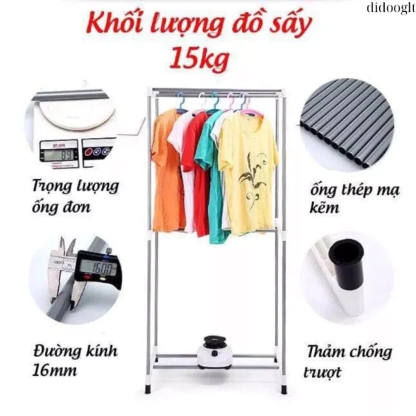 Không chỉ có điện, cấu trúc vật lý của tủ sấy cũng quyết định mức độ an toàn. (Ảnh 3)