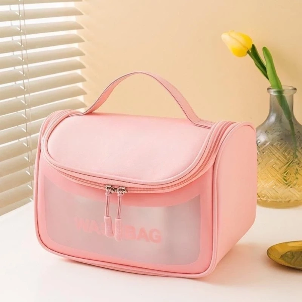 Trong số các lựa chọn trên, Túi đựng Đồ Du Lịch Mỹ Phẩm WASHBAG Tiện Dụng nổi bật nhờ vào các đặc tính đáp ứng hầu hết những vấn đề đã nêu. (Ảnh 4)