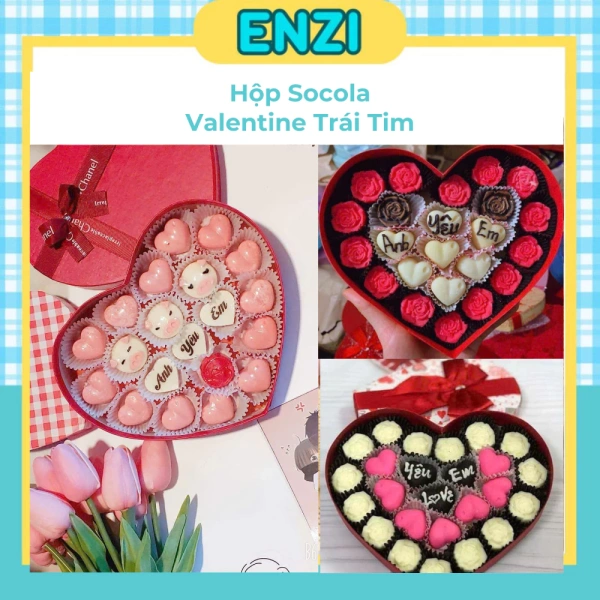 Ngọt nhẹ của hộp socola trái tim khiến kỷ niệm Valentine bền hơn so với dự đoán. - Ảnh 1