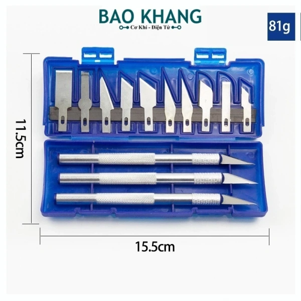 Đặt lưỡi dao trong hộp đựng riêng sau khi dùng và tránh để trong môi trường ẩm ướt. (Ảnh 4) Đặt lưỡi dao trong hộp đựng riêng sau khi dùng và tránh để trong môi trường ẩm ướt. (Ảnh 4)