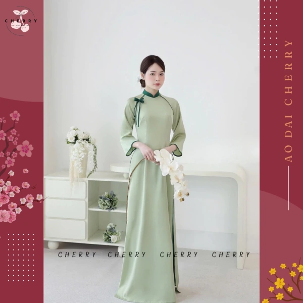 Lụa ngọc trai thường có tông màu nhạt, dễ kết hợp và không gây phản chiếu ánh sáng mạnh. (Ảnh 3)