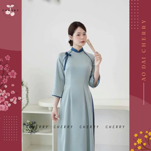 Mặc áo dài trong môi trường công sở không có nghĩa là phải “bỏ đi” tất cả các yếu tố thời trang hiện đại. (Ảnh 5)